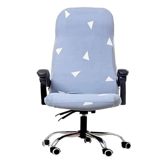 Мягкий вращающийся Офисный Компьютерный чехол для кресла спандекс чехлы для стульев лайкра стул стрейч чехол для поворотного Кресла Кресло рабочее сиденье