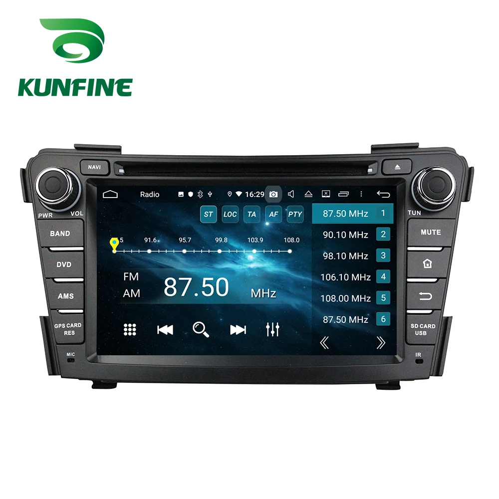 Мультимедийный плеер для Hyundai I40 Android 9 0 8 ядер 4 Гб ОЗУ 64 ПЗУ DVD GPS навигация