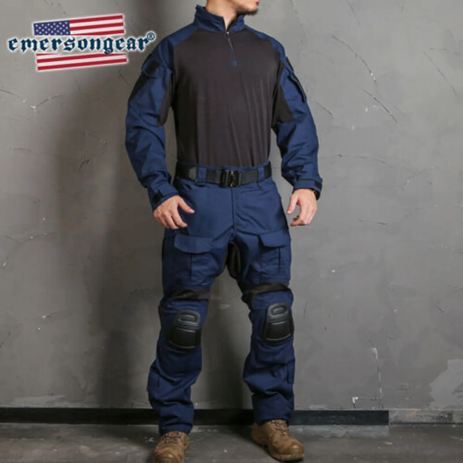 Emersongear G3 армейская Униформа военный тактический bdu костюм темно синий EMB9421