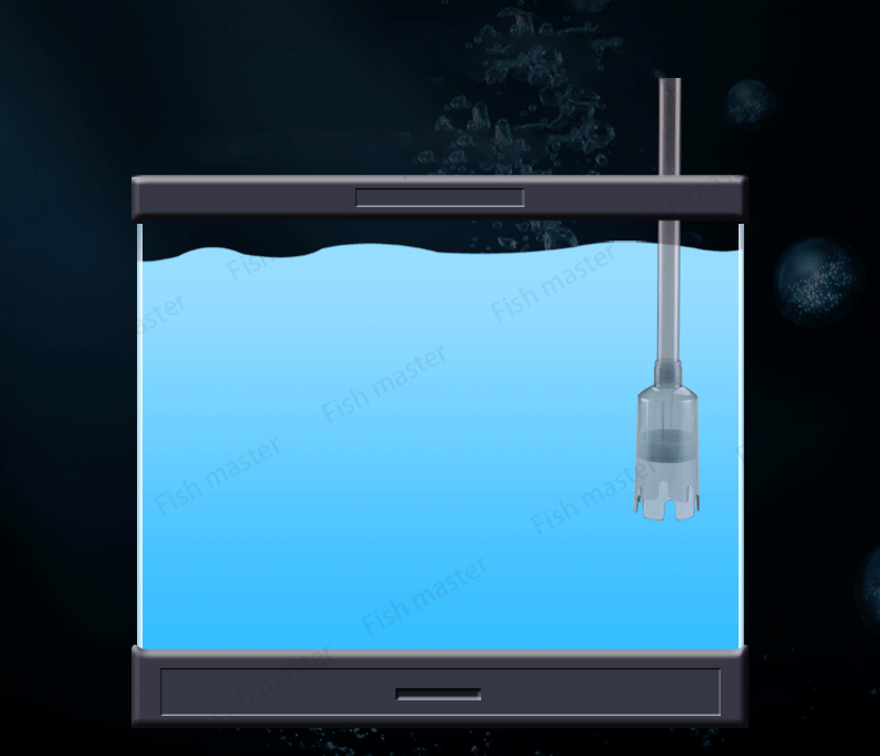 Title 4, Automatic Fish Gravel Aquarium Cleaner Electric...