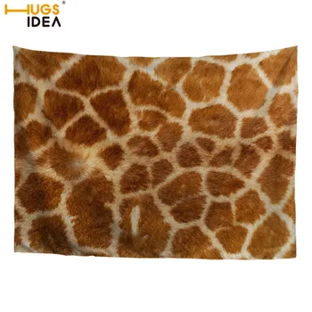 

HUGSIDEA Leopard Print Wall Tapestry Fabrics Zebra/Tiger/Python Skin Hanging Wall Decoration Living Room Wall Cloth Bedspread