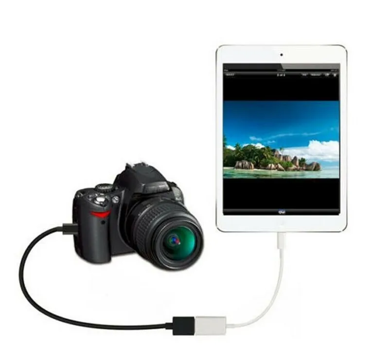 Адаптер для Iphone IPAD OTG адаптер IOS на USB кабель камеры SD карт ридер клавиатура