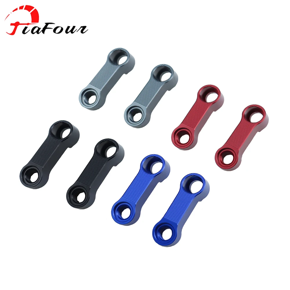 Misura Per V85Tt Tiger 1200 Tiger 900 Tiger 850 Tiger 800 Tiger 660 Mirror Riser Extender Distanziatori Adattatore Di Estensione In Senso Orario 2