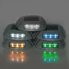 Waterproof blink lamp Path Light Solar Road Stud Paving IP68 Outdoor Driveway Pathway Yard Garden Step Lamps Warning Light 2018 5