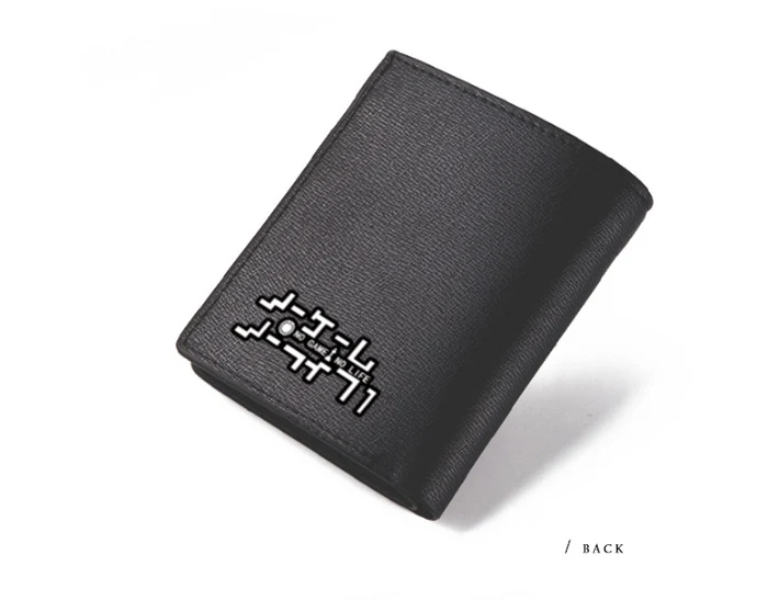 No Game No Life Wallet for Games Players Long Purse Short Carteira (4)