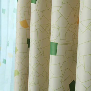

Geometric Printed Blackout Curtains For Bedroom Living Room Windows Modern Curtain For Kitchen Drapes Treatment Blinds Curtains