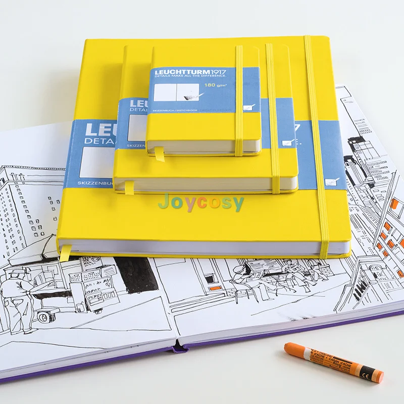 Leuchtturm1917 - Master A4 Hardcover Sketchbook (Lemon) - 112 Pages of  150g/m² Paper