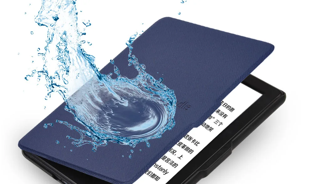 Capa protetora de couro para kindle geração