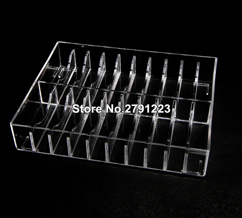 Прозрачная акриловая пудра подставка для торта чехол шкатулка драгоценностей