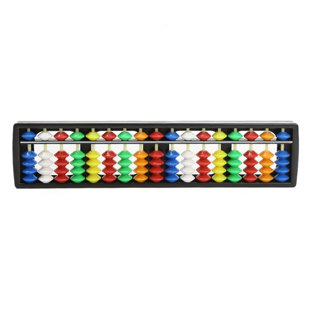 17 цифр Abacus монтессори игрушка Малыш Школа обучения Математика арифметическая игрушка китайские Классические счеты Развивающие игрушки для детей