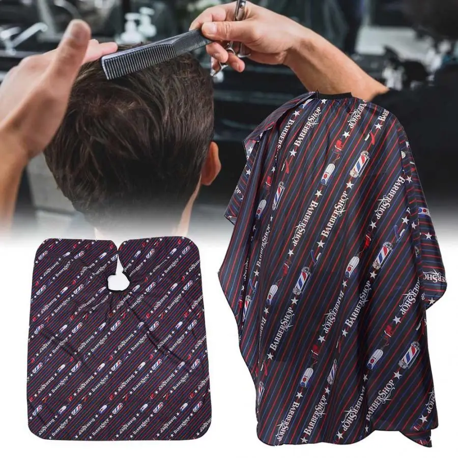 Накидка для стрижки волос, водостойкая, для окрашивания волос, Парикмахерская накидка, фартук для барбершоп салон, для использования волос, Халат