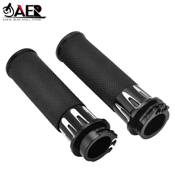 

Motorbike 1"25mm Aluminum Handle Bar Hand Cross Grips for Harley Touring 1996-2007 VRSC XL XR Dyna Softail 1996-Up Handlebar