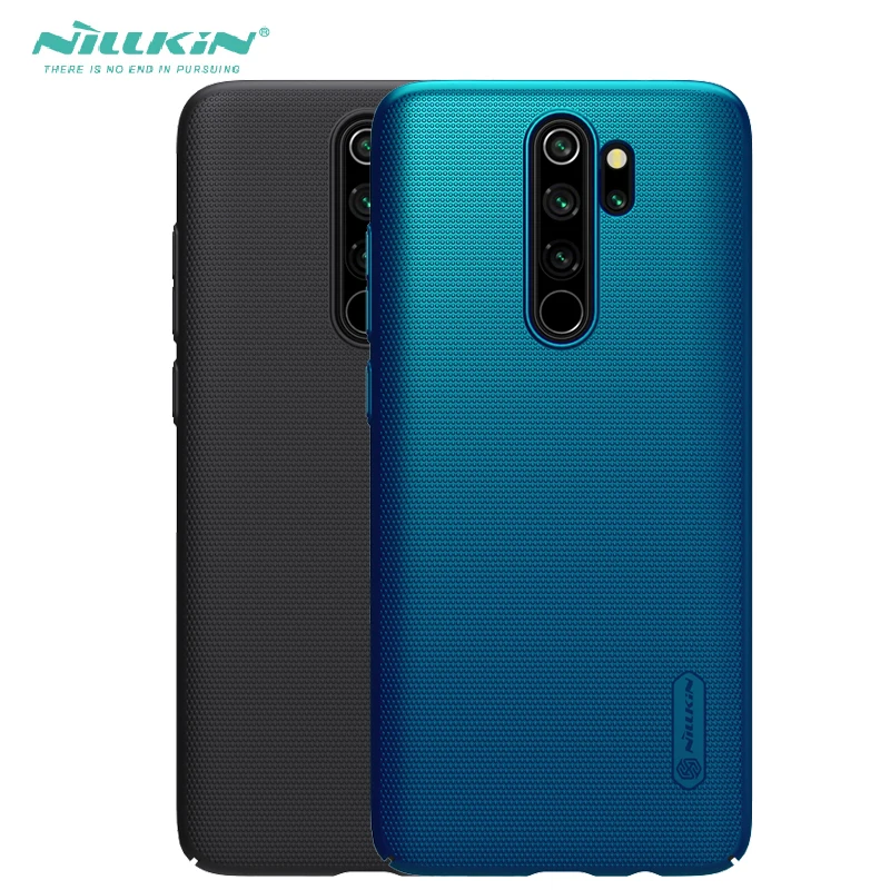 

For xiaomi redmi note 8 pro protective case NILLKIN Frosted Shield anti-fingerprint Back Cover