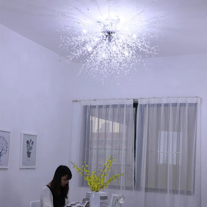 Современные светодиодные Хрустальные потолочные светильники NANS G4Led для гостиной