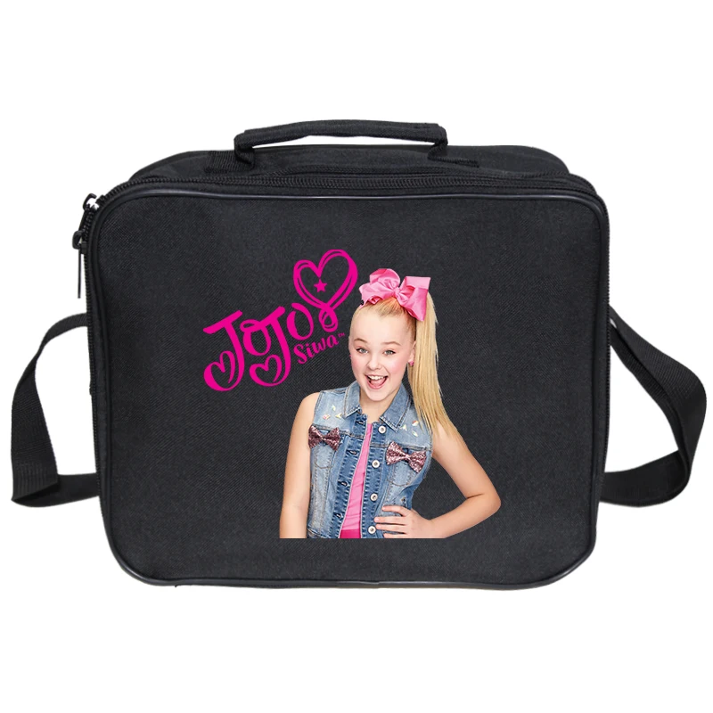 Сумки для обеда для женщин Jojo Siwa сумка для обеда для детей сумка для хранения свежего воздуха Изолированная Термосумка сумка для пикника для еды и напитков мужская сумка Bento Box