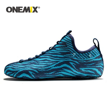 

ONEMIX 2020 Men Women Casual Rome Shoes Breath Mesh Indoor Fitness Sock Shoes Yoga Footwear Men Quick Dry Light Unisex Yoga Shoe