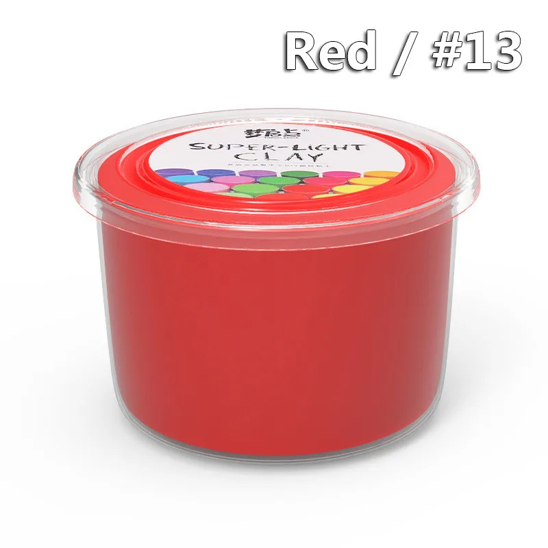 100g Clay toy 13 100 г/кор. Сделай Сам слизи мягкая глина Пластилин слизи полимер художественная модель светильник Пластилин Лепка Пластилин Развивающие игрушки для детей - Цвет: 100g Clay toy 13