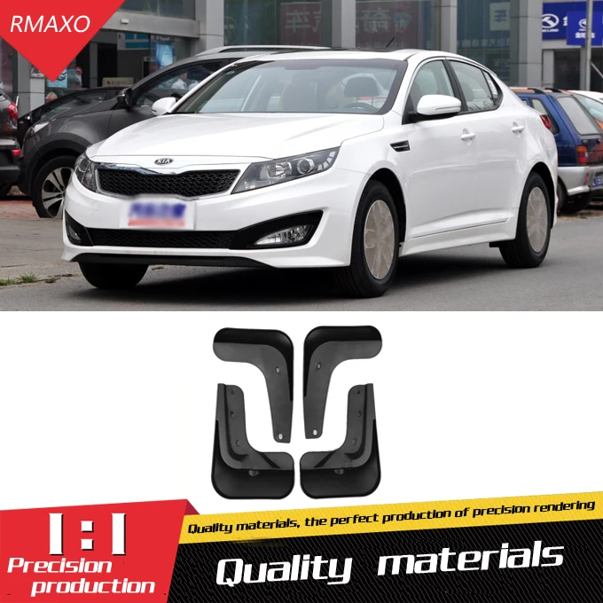 For KIA K5 Optima 2010 2013 Mudflaps Splash Guards Front With the color and rear Mud Flap