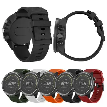 

Replaced Silicone Watchband Soft Sports Wrist Strap for Suunto 9 Smart Watch Kit
