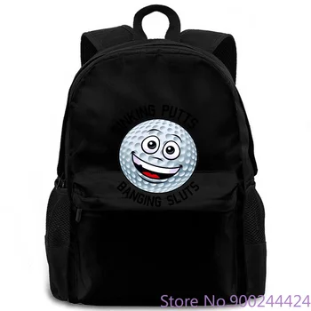 

MENS COOL NOVELTY GOLFer BALL SLOGAN JOKE RUDE GOLFING S Print Style women men backpack laptop travel school adult