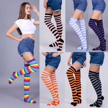 

Women Sexy Thigh High Over The Knee Socks Long Stockings