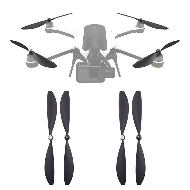2 пары Замена Лопасти пропеллера аксессуары запасные части для GoPro Karma Drone