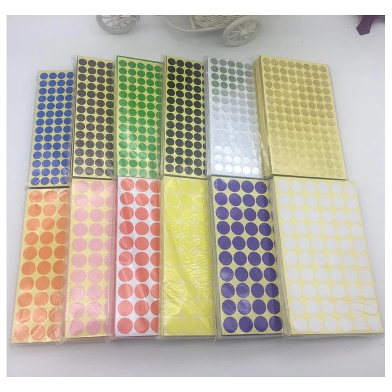 

Dpsupr DIY Diamond Painting 60 Sticker Cross Stitch Round sticker round color marker sticker Gift suit for 60 bottles case
