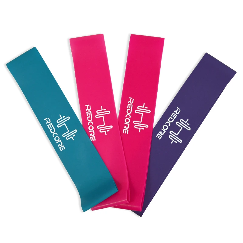 

6 Level Resistance Bands Loop Yoga Exercise Workout Fitness Booty Legs Arm Abdominal Muscle Training Pilates Natural Rubber Band