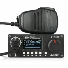 Новейший G-CORE SDR любительский радиоприемник XIEGU G1M SSB/CW 0,5-30 МГц Мобильный радиоприемник HF трансивер Ham QRP