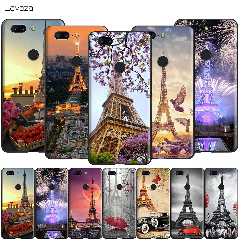 Силиконовый чехол Lavaza Paris Eiffel Tower для Oneplus 7 Pro 6t 6 5t 5 |