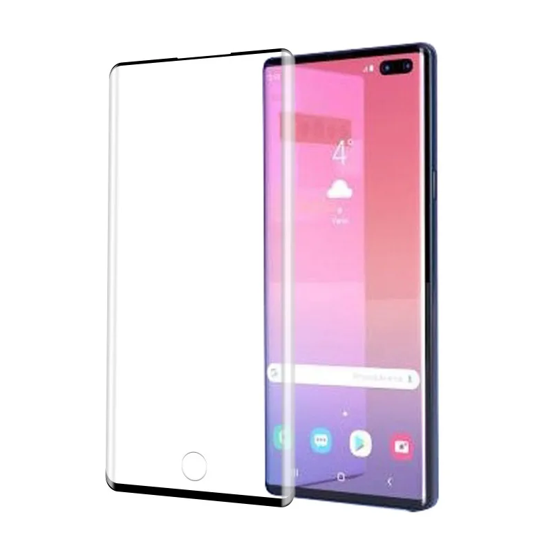 3D полный изогнутый край защитное закаленное стекло для samsung Galaxy Note 10 Защитная пленка для экрана для samsung Note10 Pro