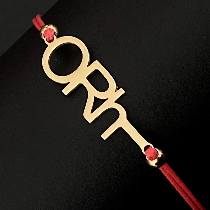 

couples Name bracelet Custom women Personalized bracelet Engraving rectangle Custom letter Stainless Steel red rope bracelet