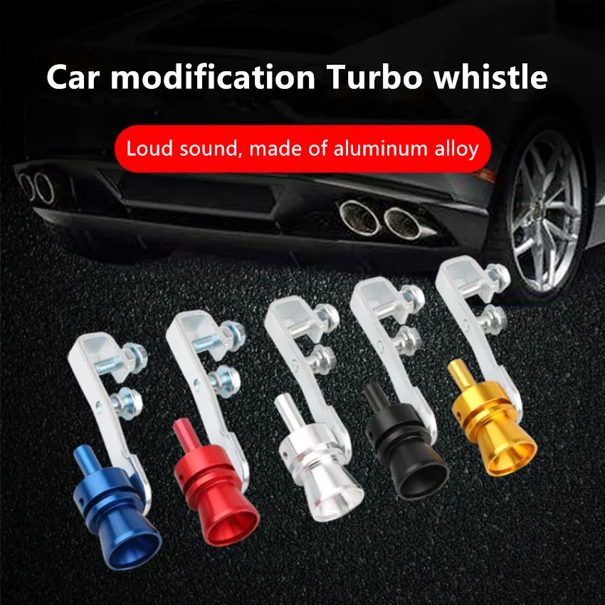 1pc Random Color Car Turbo Whistle, Motorcycle Exhaust Sound