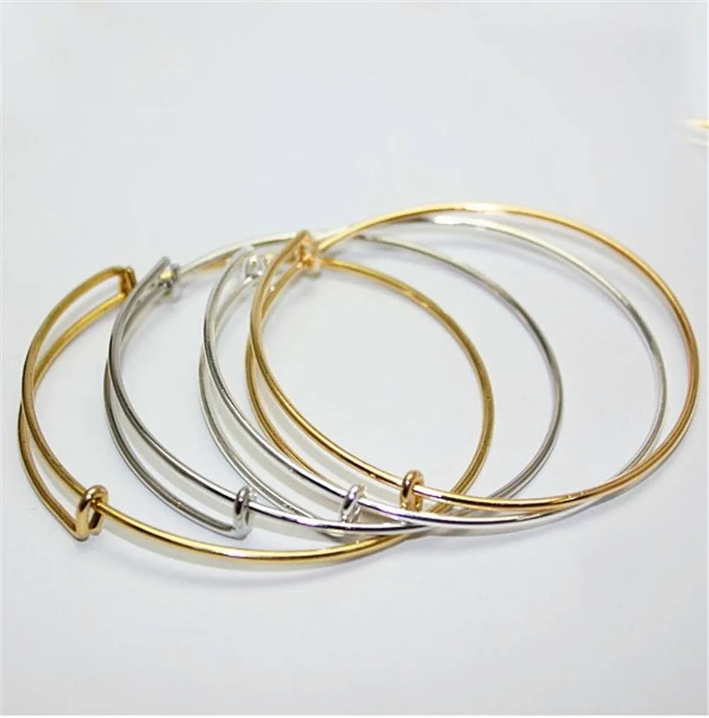 

Free shipping 2020 new style Popular Activity Push-Pull Bracelet diy Adjustable Activities Steel Wire-Style Hand Ring bangles