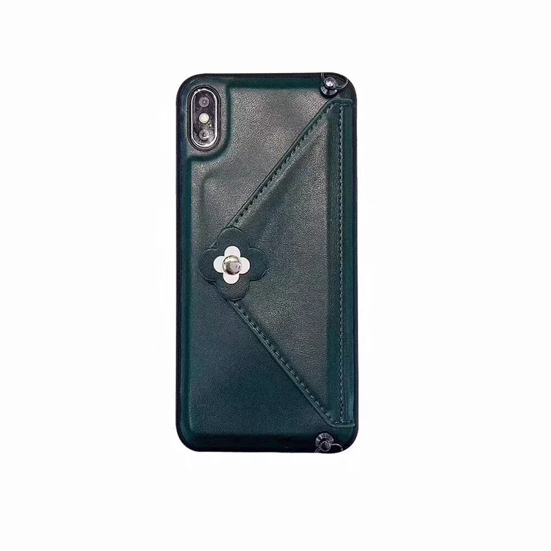 Роскошный чехол-портфель с цветком сливы и карточкой, Поддержка жесткого чехла для телефона для iPhone 6 plus 7 7plus 8 8plus X XS XR MAX, чехол Coque Funda