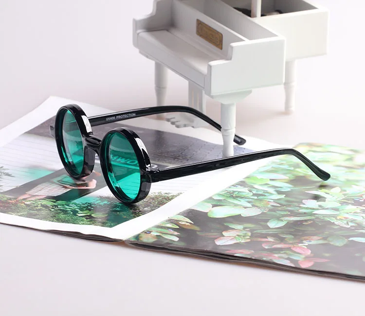 Dyslexia Steampunk Round Sunglasses Improve Dyslexia