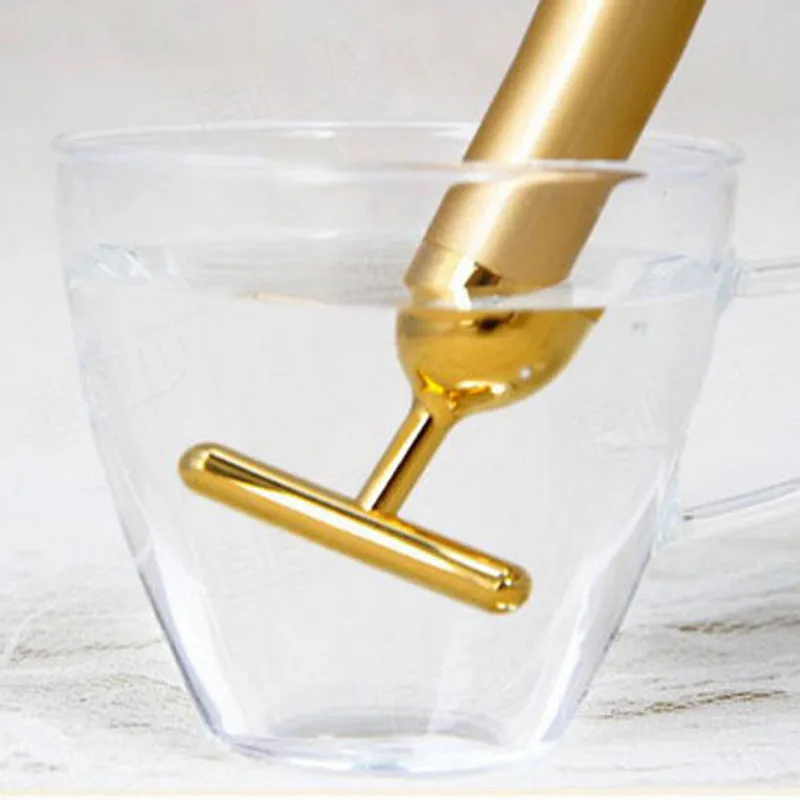 Waterproof Slimming Electric Beauty Bar Golden Face Massage Roller Care Vibration Facial Massager
