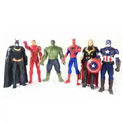 30 см Marvel мигающий Звук Мстители Бесконечная война танос Аквамен человек паук Халк Железный человек Капитан Америка фигурку игрушечные