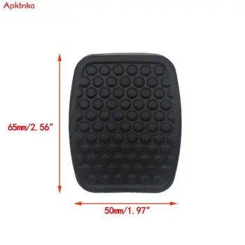 3Pcs/ Set Car Brake Clutch Accelerator Pedal Rubber Pad Cover For Suzuki Swift Samurai Sidekick Vitara Tracker OE# 49751-79001 Auto Replacement Parts