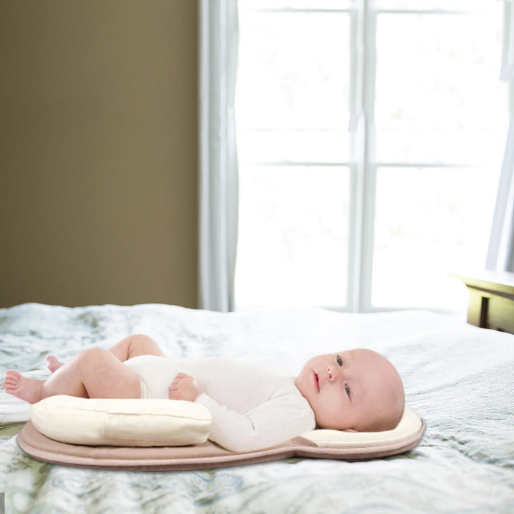 Детская подушка для сна, позиционная площадка для сна, хлопковая Подушка для новорожденных, противоскользящий Матрас Подушка для детей 0-12 месяцев