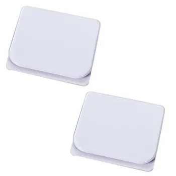

2Pcs/Pack Shower Curtain Clips Holder Anti Splash Spill Stop Water Leaking Guard Self Adhesive Shower Curtain Clips