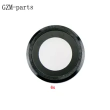 Gzm-части 5 шт./лот держатель камеры заднего вида с объективом запасная часть для iPhone 6S объектив камеры с ободком