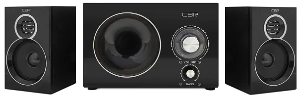 Компьютерная акустика 2.1 CBR CMS 743 2х3 Вт + 6 220 В 3.5 мм линейный стереовход регул. громк.