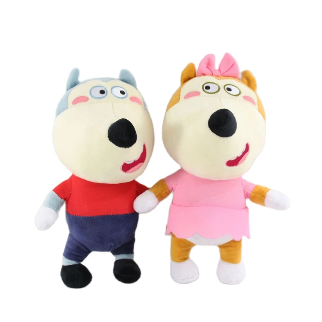 Cartoon wolfoo plush toy animal cute wolfoo family Lucy plush doll toy gift  boy girl 