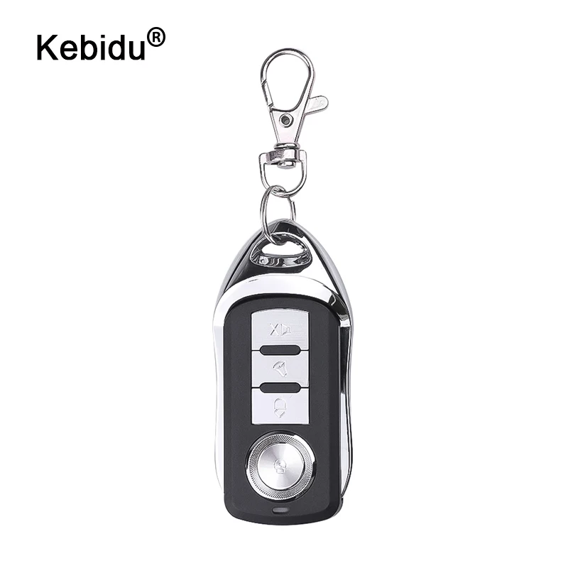 

kebidu 433MHZ 4 Buttons Clone Remote Control Wireless Transmitter Garage Gate Door Electric Copy Controller Anti-theft Lock Key