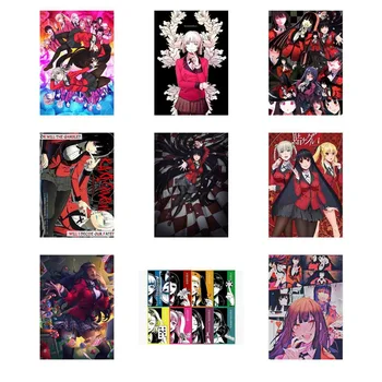 

Anime De Yumeko Jabami Kakegurui Silk HD Prints Pictures Wall Art Painting Study Living Room Home Decor Comic Exhibition