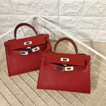 

2020 Summer New Fashion Hand Palmprint Packet Header Level Leather Shoulder Messenger Hand Bag
