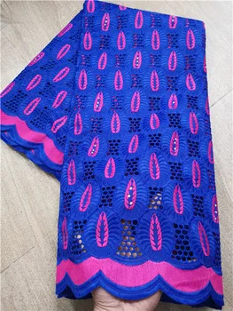 

Newcoming eyelet African Swiss Voile Lace Fabric 5 yards Guipure Lace Cotton French Embroidered COTTON Lace Fabric A32JUL301