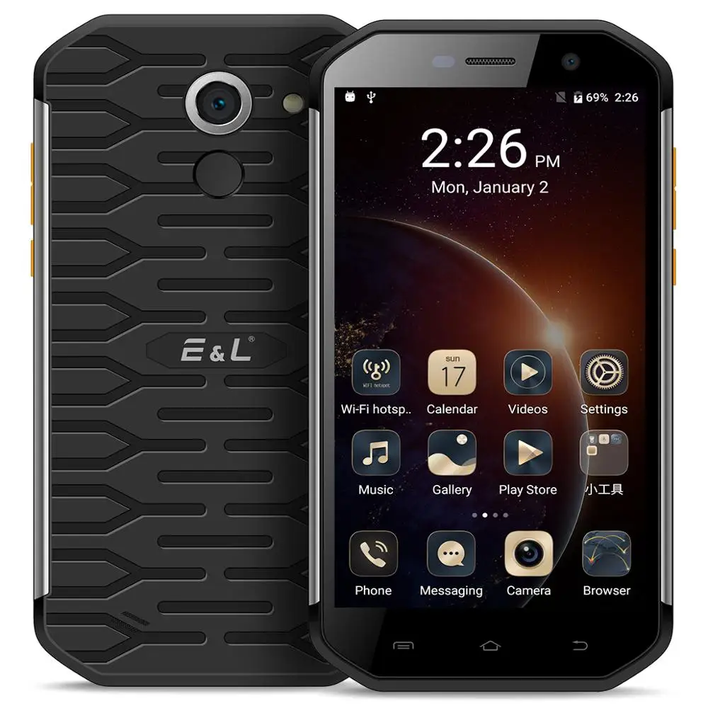 E&ampL оригинальный S60 телефон водонепроницаемый прочный мобильный 5 &quotFull HD ips MTK6753