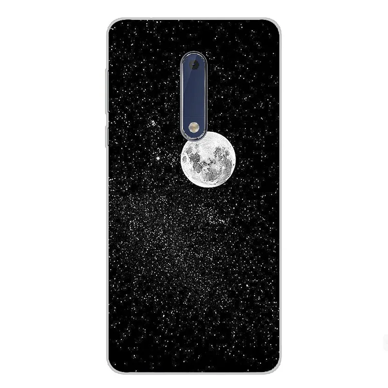 Ciciber звездное небо для Nokia 8 7 1 6 5 3 2 Plus Мягкий силиконовый прозрачный ТПУ X7 X6 X5 X3